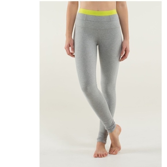Lululemon High Rise Live Natural Pant - Picture 1 of 12